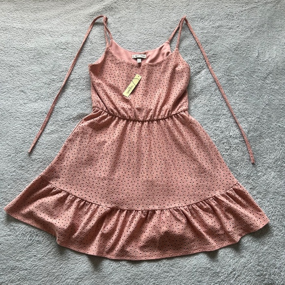 Speechless Women's Small Midi Pink Dress - Picture 1 of 12